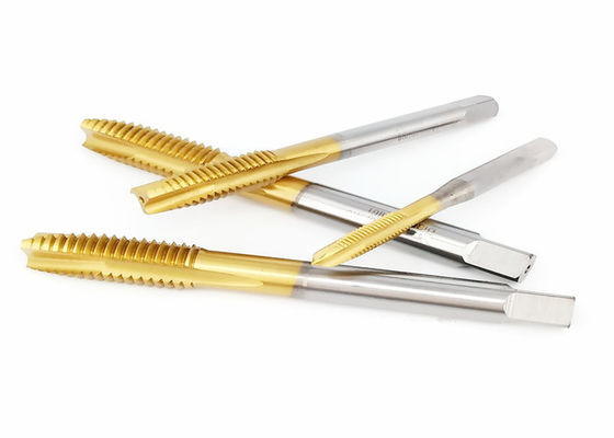 comprare Tin Coated HSS Machine Taps with H1 Precision and DIN371 Standard for Metric Thread Cutting fabbricazione online