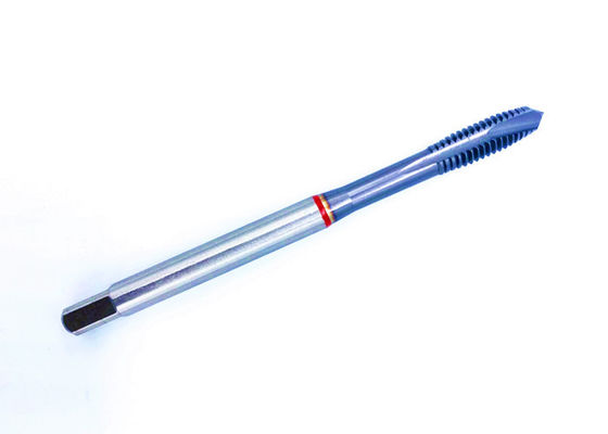 comprare Il punto a spirale rosso TICN dell'anello M6X1.0 ha ricoperto i rubinetti della macchina del HSS fabbricazione online